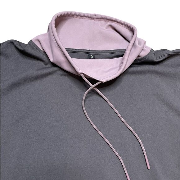 ATHLETA HERMOSA MOCK NECK SWEATSHIRT Purple Gray Size Medium - Picture 5 of 11
